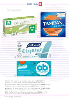 Drogerie z Blixem - gazetka promocyjna Najlepsze promocje na pielęgnacje intymną od piątku 17.02 do czwartku 23.02 - strona 4