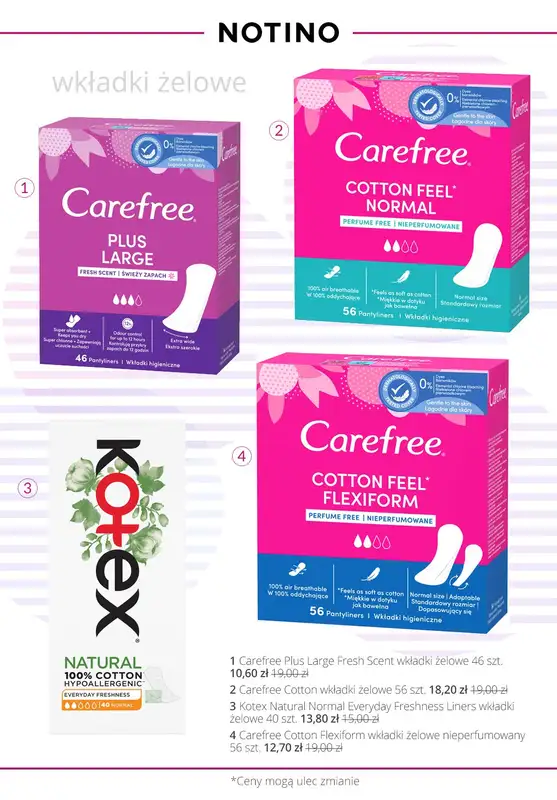 Drogerie z Blixem - gazetka promocyjna Najlepsze promocje na pielęgnacje intymną od piątku 17.02 do czwartku 23.02 - strona 9