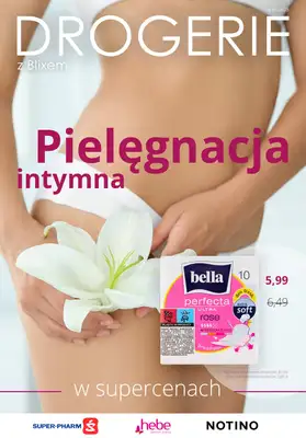 Drogerie z Blixem - gazetka promocyjna Najlepsze promocje na pielęgnacje intymną od piątku 17.02 do czwartku 23.02