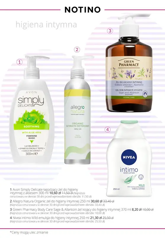 Drogerie z Blixem - gazetka promocyjna Najlepsze promocje na pielęgnacje intymną od piątku 17.02 do czwartku 23.02 - strona 8