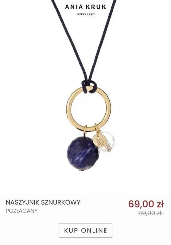 Ania Kruk - gazetka promocyjna Wyprzedaż biżuterii od czwartku 23.02 do niedzieli 19.03 - strona 7