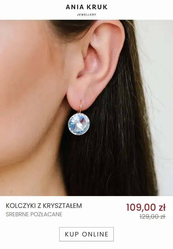 Ania Kruk - gazetka promocyjna Wyprzedaż biżuterii od czwartku 23.02 do niedzieli 19.03 - strona 11