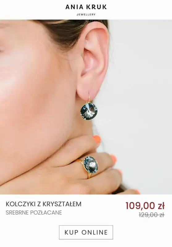 Ania Kruk - gazetka promocyjna Wyprzedaż biżuterii od czwartku 23.02 do niedzieli 19.03 - strona 8
