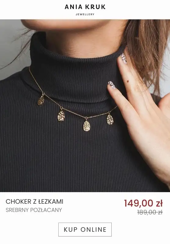 Ania Kruk - gazetka promocyjna Wyprzedaż biżuterii od czwartku 23.02 do niedzieli 19.03 - strona 13