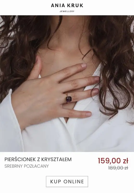 Ania Kruk - gazetka promocyjna Wyprzedaż biżuterii od czwartku 23.02 do niedzieli 19.03 - strona 3