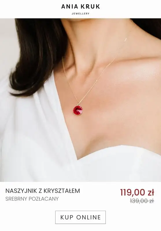 Ania Kruk - gazetka promocyjna Wyprzedaż biżuterii od czwartku 23.02 do niedzieli 19.03 - strona 12