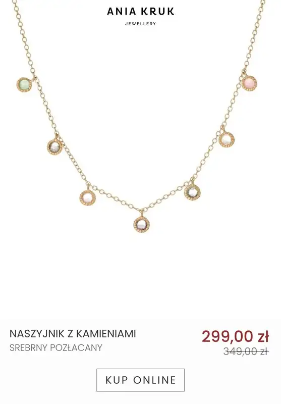 Ania Kruk - gazetka promocyjna Wyprzedaż biżuterii od czwartku 23.02 do niedzieli 19.03 - strona 9