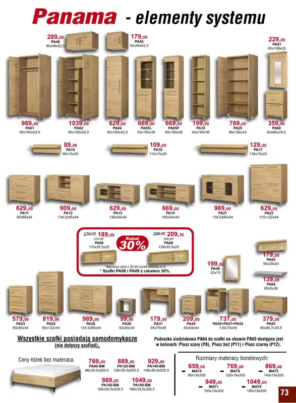 Bodzio - gazetka promocyjna Największe rabaty nawet do 30% od czwartku 23.02  - strona 8