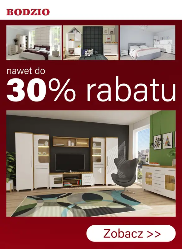 Bodzio - gazetka promocyjna Największe rabaty nawet do 30% od czwartku 23.02 