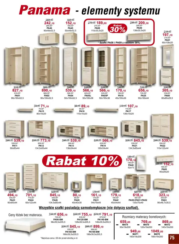 Bodzio - gazetka promocyjna Największe rabaty nawet do 30% od czwartku 23.02  - strona 10