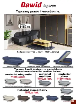 Bodzio - gazetka promocyjna Przytulna sypialnia od czwartku 02.03  - strona 3 Bodzio - gazetka promocyjna Przytulna sypialnia od czwartku 02.03  - strona 3