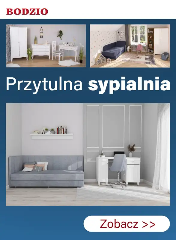 Bodzio - gazetka promocyjna Przytulna sypialnia od czwartku 02.03 