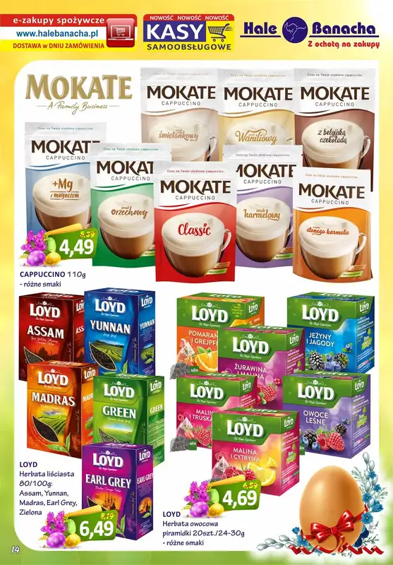 Hale Banacha - gazetka promocyjna Hale Banacha_Warszawa od czwartku 09.03 do soboty 08.04 - strona 14