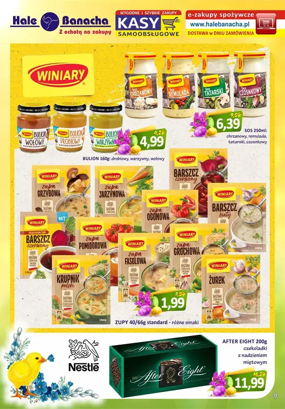 Hale Banacha - gazetka promocyjna Hale Banacha_Warszawa od czwartku 09.03 do soboty 08.04 - strona 9