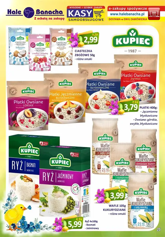Hale Banacha - gazetka promocyjna Hale Banacha_Warszawa od czwartku 09.03 do soboty 08.04 - strona 25