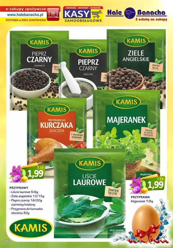 Hale Banacha - gazetka promocyjna Hale Banacha_Warszawa od czwartku 09.03 do soboty 08.04 - strona 10