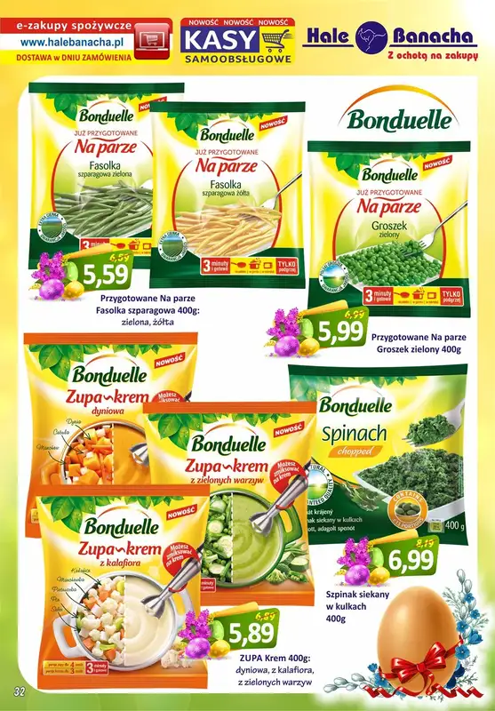 Hale Banacha - gazetka promocyjna Hale Banacha_Warszawa od czwartku 09.03 do soboty 08.04 - strona 32