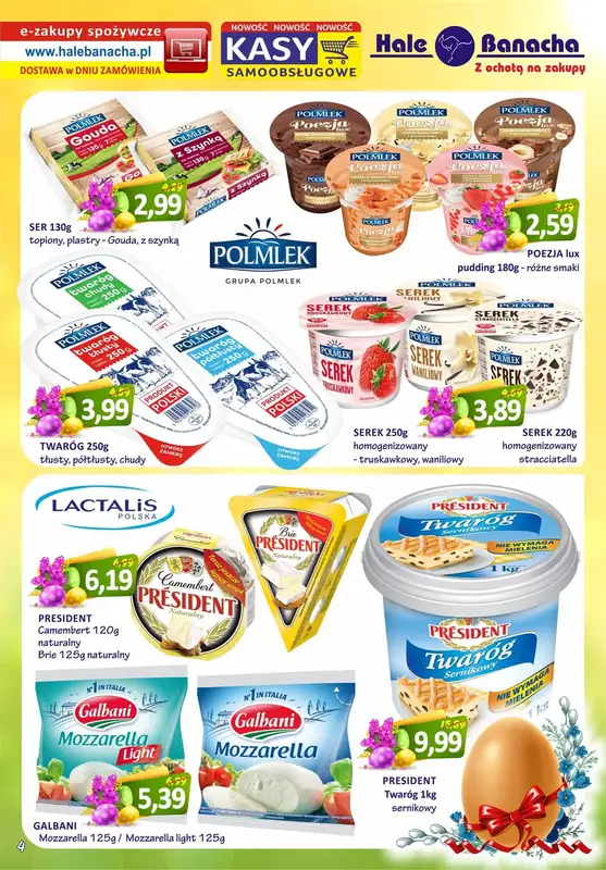 Hale Banacha - gazetka promocyjna Hale Banacha_Warszawa od czwartku 09.03 do soboty 08.04 - strona 4