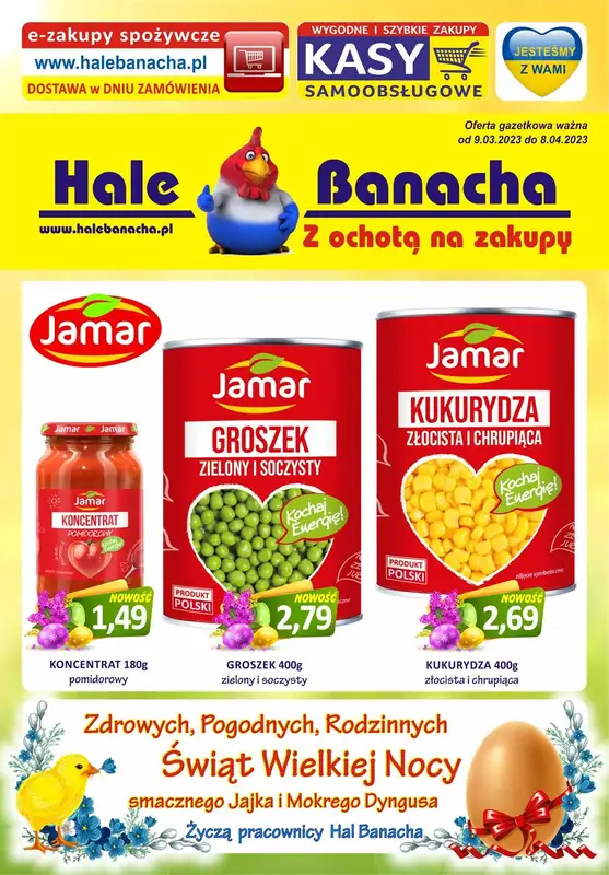 Hale Banacha - gazetka promocyjna Hale Banacha_Warszawa od czwartku 09.03 do soboty 08.04