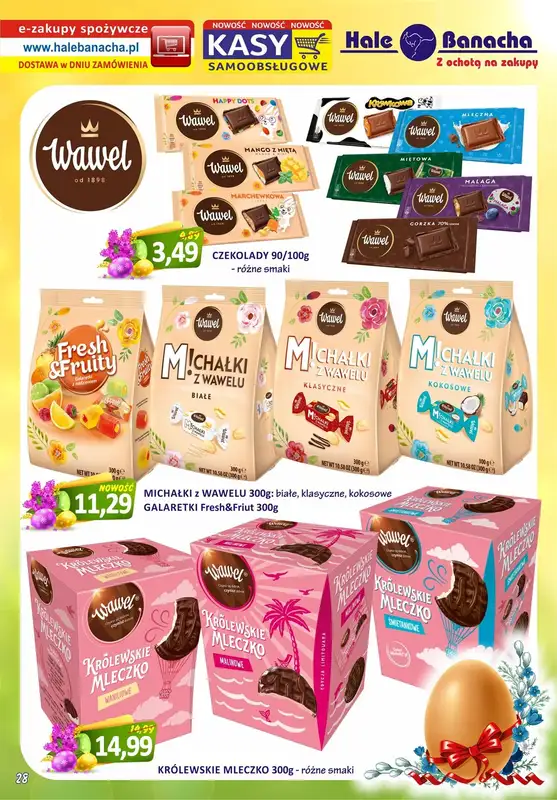 Hale Banacha - gazetka promocyjna Hale Banacha_Warszawa od czwartku 09.03 do soboty 08.04 - strona 28