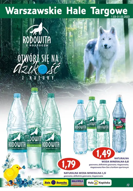 Hale Banacha - gazetka promocyjna Hale Banacha_Warszawa od czwartku 09.03 do soboty 08.04 - strona 13