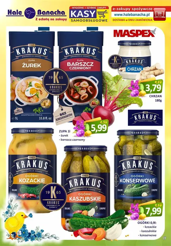 Hale Banacha - gazetka promocyjna Hale Banacha_Warszawa od czwartku 09.03 do soboty 08.04 - strona 11