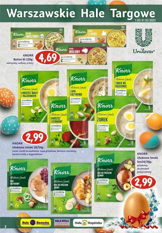 Hale Banacha - gazetka promocyjna Hale Banacha_Warszawa od czwartku 09.03 do soboty 08.04 - strona 8
