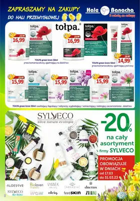 Hale Banacha - gazetka promocyjna Hale Banacha z ochotą na zakupy od czwartku 09.03 do soboty 08.04 - strona 2