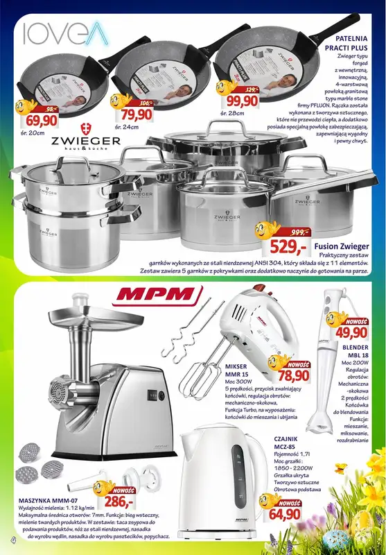 Hale Banacha - gazetka promocyjna Hale Banacha z ochotą na zakupy od czwartku 09.03 do soboty 08.04 - strona 4