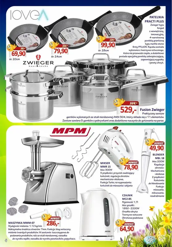 Hale Banacha - gazetka promocyjna Hale Banacha z ochotą na zakupy od czwartku 09.03 do soboty 08.04 - strona 4