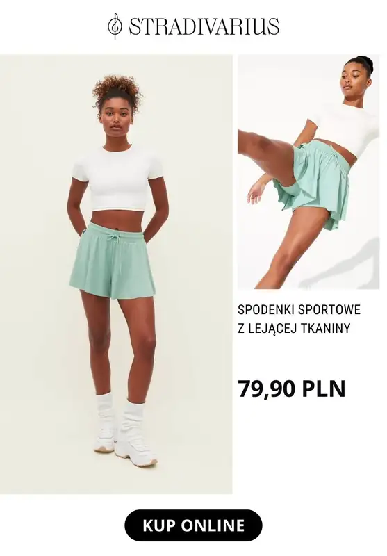 Stradivarius - gazetka promocyjna Nowa kolekcja sportowa od 49,90 zł od poniedziałku 13.03  - strona 5