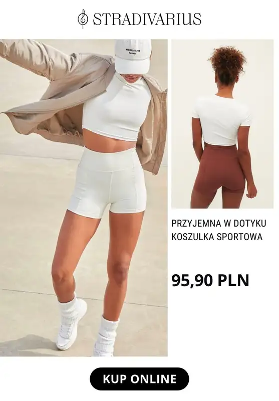 Stradivarius - gazetka promocyjna Nowa kolekcja sportowa od 49,90 zł od poniedziałku 13.03  - strona 7