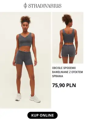 Stradivarius - gazetka promocyjna Nowa kolekcja sportowa od 49,90 zł od poniedziałku 13.03  - strona 9