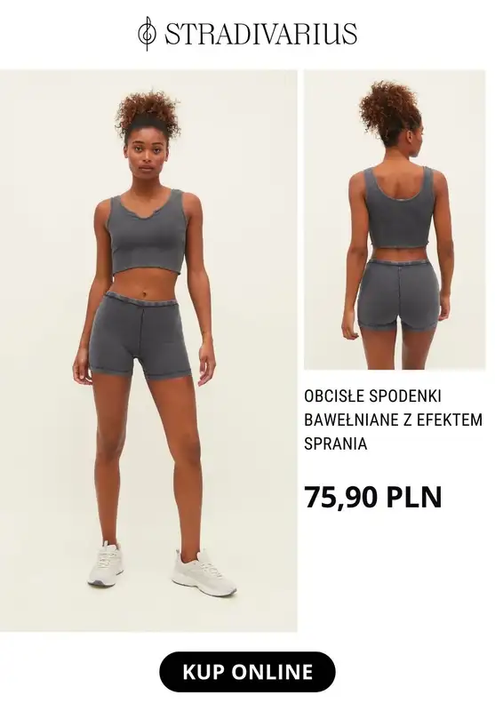 Stradivarius - gazetka promocyjna Nowa kolekcja sportowa od 49,90 zł od poniedziałku 13.03  - strona 9