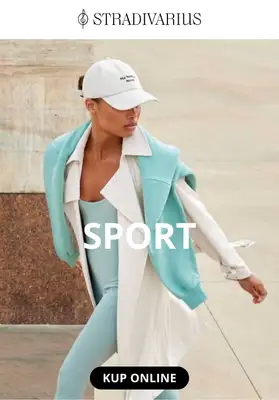 Stradivarius - gazetka promocyjna Nowa kolekcja sportowa od 49,90 zł od poniedziałku 13.03 