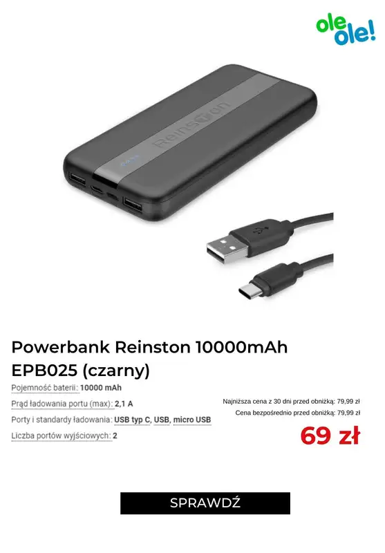 OleOle! - gazetka promocyjna OleOle | Niesłychane okazje na wybrane akcesoria od środy 15.03 do niedzieli 19.03 - strona 4