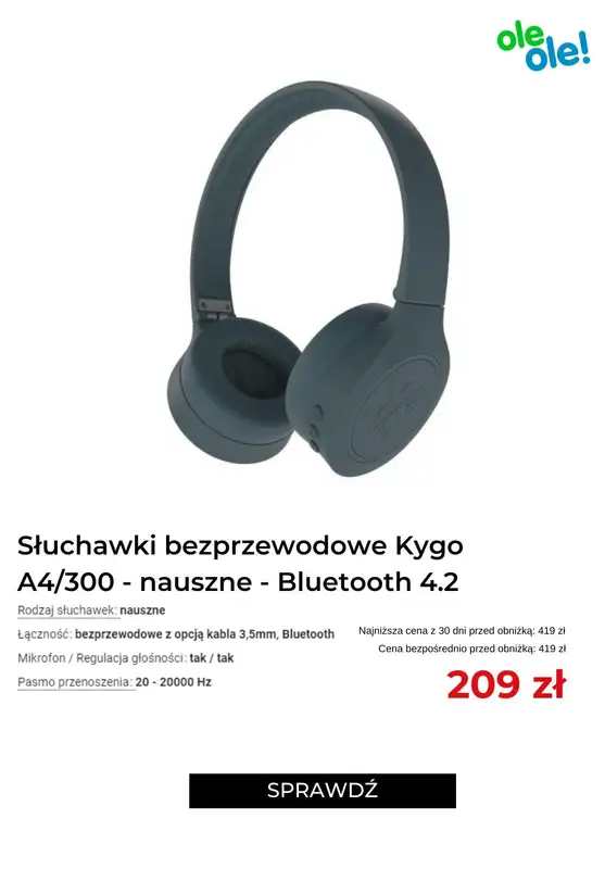 OleOle! - gazetka promocyjna OleOle | Niesłychane okazje na wybrane akcesoria od środy 15.03 do niedzieli 19.03 - strona 6