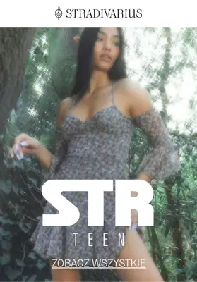 Stradivarius - gazetka promocyjna Kolekcja STR TEEN od czwartku 16.03 