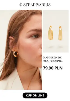 Stradivarius - gazetka promocyjna Pozłacana biżuteria od 65,90 zł od piątku 17.03  - strona 3