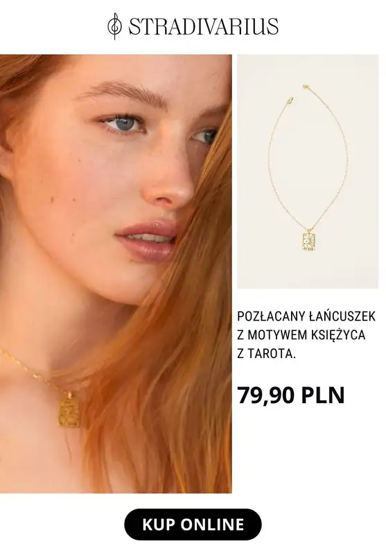 Stradivarius - gazetka promocyjna Pozłacana biżuteria od 65,90 zł od piątku 17.03  - strona 4