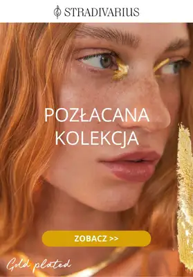 Stradivarius - gazetka promocyjna Pozłacana biżuteria od 65,90 zł od piątku 17.03 