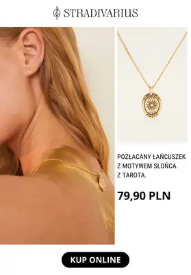 Stradivarius - gazetka promocyjna Pozłacana biżuteria od 65,90 zł od piątku 17.03  - strona 7