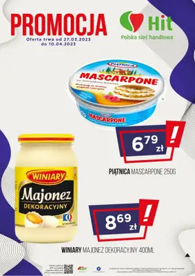 Hit - gazetka promocyjna Gazetka od poniedziałku 27.03 do poniedziałku 10.04 - strona 4