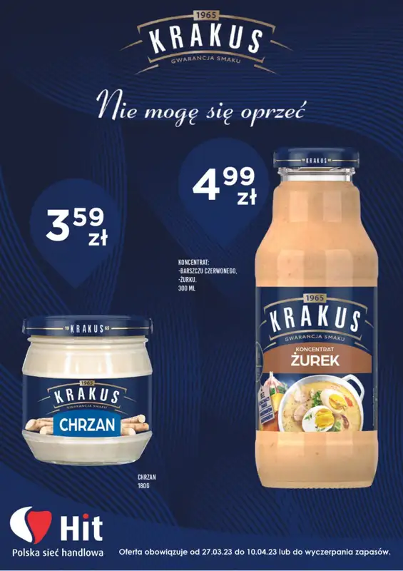 Hit - gazetka promocyjna Gazetka od poniedziałku 27.03 do poniedziałku 10.04 - strona 9