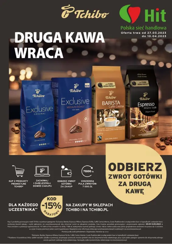 Hit - gazetka promocyjna Gazetka od poniedziałku 27.03 do poniedziałku 10.04 - strona 2