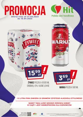 Hit - gazetka promocyjna Gazetka od poniedziałku 27.03 do poniedziałku 10.04 - strona 8