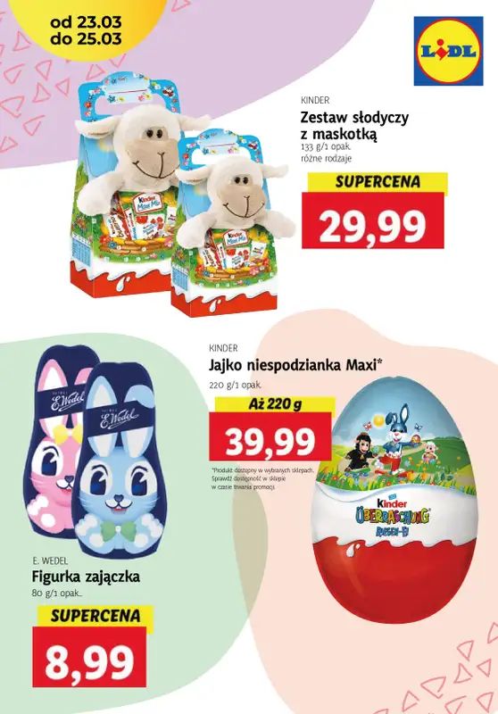 Blix - Świat Dziecka - gazetka promocyjna Prezenty od króliczka w SUPERCENACH od czwartku 23.03 do soboty 25.03 - strona 10
