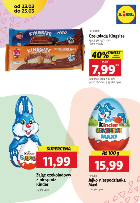 Blix - Świat Dziecka - gazetka promocyjna Prezenty od króliczka w SUPERCENACH od czwartku 23.03 do soboty 25.03 - strona 8