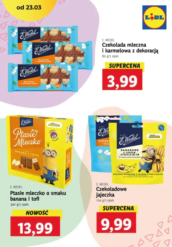 Blix - Świat Dziecka - gazetka promocyjna Prezenty od króliczka w SUPERCENACH od czwartku 23.03 do soboty 25.03 - strona 9