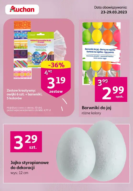 Blix - Świat Dziecka - gazetka promocyjna Prezenty od króliczka w SUPERCENACH od czwartku 23.03 do soboty 25.03 - strona 3